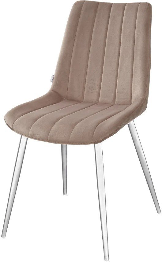 

Стул M-City Flip UDC8185G10874WHT (бежевый велюр G108-74/белый)