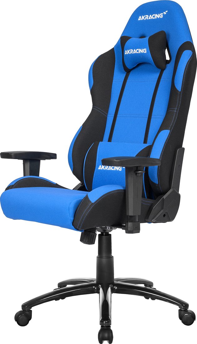 

Игровое (геймерское) кресло AKRacing Prime (синий/черный)