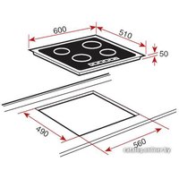 Варочная панель TEKA IZF 6424 [10210181]