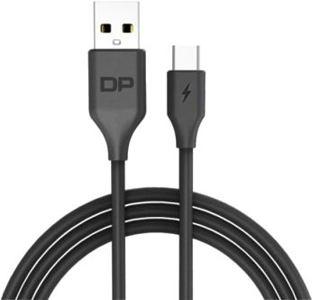 

Кабель Digital Part TC-59 USB Type-A - USB Type-C (1 м, черный)