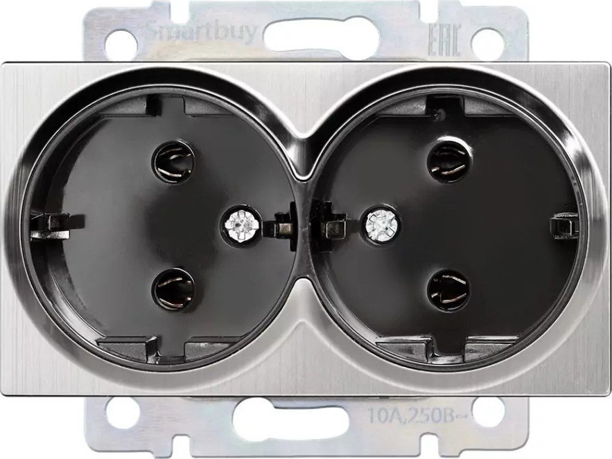 Розетка SmartBuy SBE-05gn-16-S2-Z