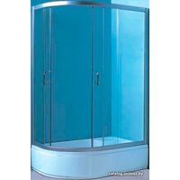 Душевой уголок Coliseum Сатрия T-100 правая (матовое стекло)