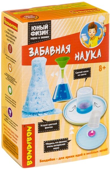 

Набор для опытов Bondibon Науки с Буки Забавная наука ВВ4149