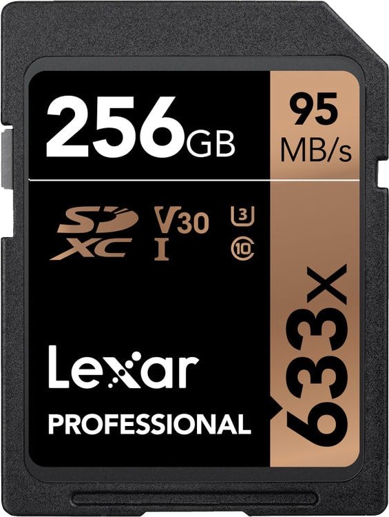 

Карта памяти Lexar Professional 633x SDXC LSD256CB633 256GB