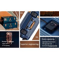 Чемодан-спиннер Verage Limited WINDSOR 20076 69 см (глубокое синее море)