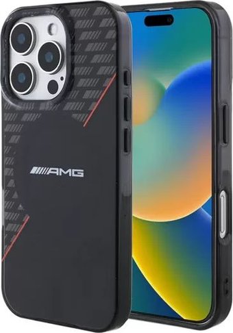 Чехол для телефона CG Mobile AMG PC/TPU Double layer Rhombs (MagSafe) для iPhone 16 Pro AMHMP16L24HRDKR