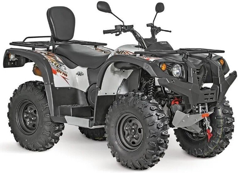 Квадроцикл Baltmotors Striker 700 EFI (серый)