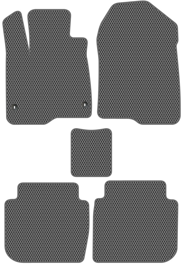 

Комплект ковриков для авто Alicosta Honda CR-V VI (suv / RS) 2022 - Н.В. (серый, ромб)