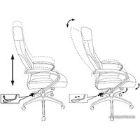 Офисное кресло Бюрократ CH-608Fabric (черный)