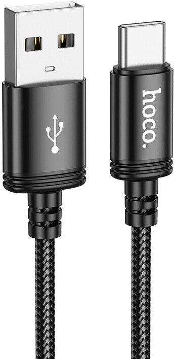 

Кабель Hoco X89 USB Type-A - USB Type-C (2 м, черный)