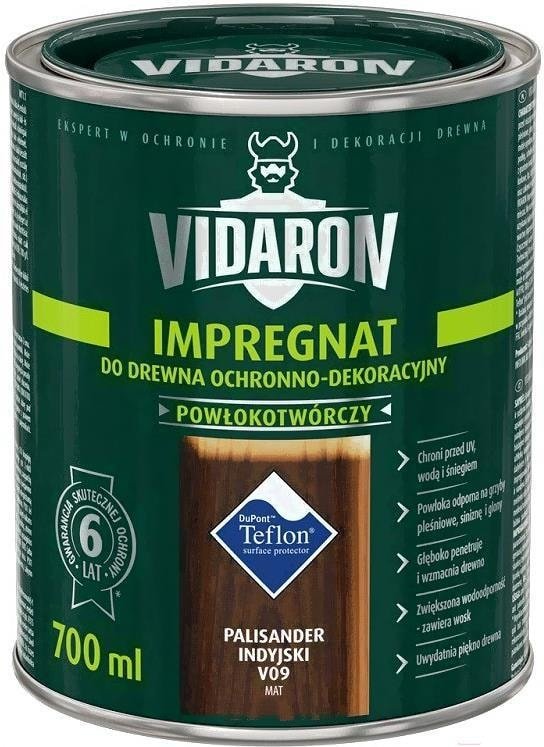 

Пропитка Vidaron Impregnant V09 0.7 л (индийский палисандр)