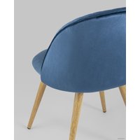 Стул Stool Group Лион Страйпс DC-69030G HLR-63 (велюр голубой)