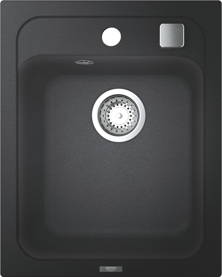 

Кухонная мойка Grohe K700 50-C 40/50 1.0 31650AP0 (черный гранит)
