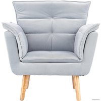 Интерьерное кресло Halmar Rezzo (светло-серый)