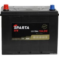 Автомобильный аккумулятор Sparta EFB Asia 6СТ-75 Рус 710A (75 А·ч)