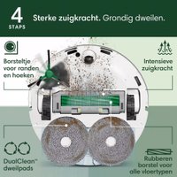 Робот-пылесос iRobot Roomba Plus 405 Combo Robot + AutoWash Dock (белый)