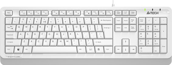 

Клавиатура A4Tech Fstyler FKS10 (белый/серый)