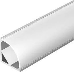 Алюминиевый профиль Arlight ARH-KANT-H16-2000 ANOD+OPAL 036770