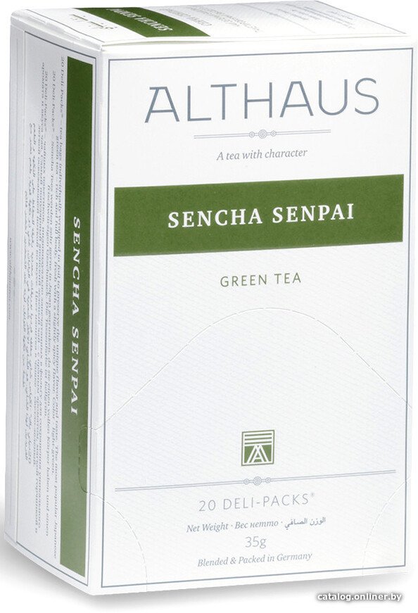 Зеленый чай Althaus Deli Packs Sencha Senpai 20 шт