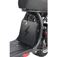 Электроскутер White Siberia CityCoco WS-PRO 2500w 21Ah (с черными брызговиками)