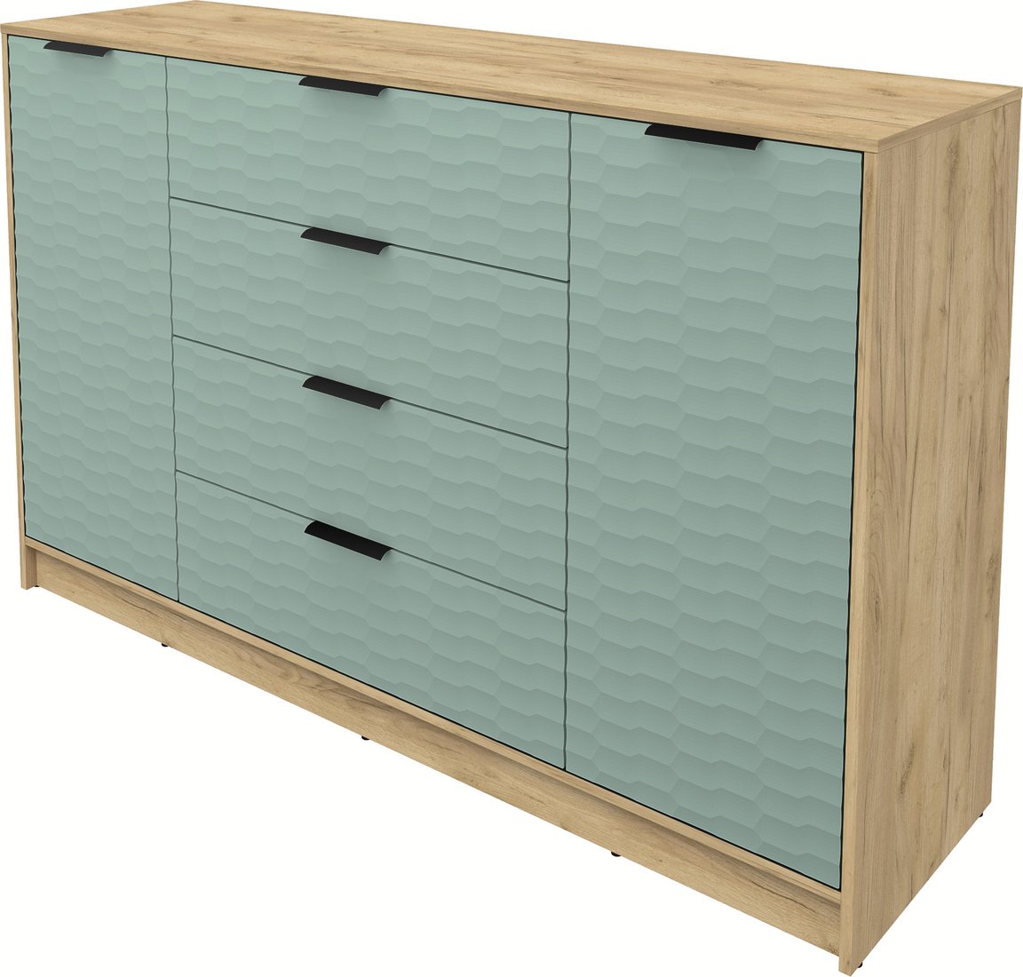 

Тумба Интерлиния Концепт Зодиак КТ-Т160 (дуб золотой/мята)