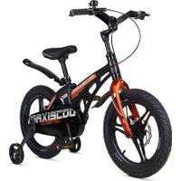 Детский велосипед Maxiscoo Cosmic Deluxe 16 2025 MSC-C1645D (мерцающий графит)
