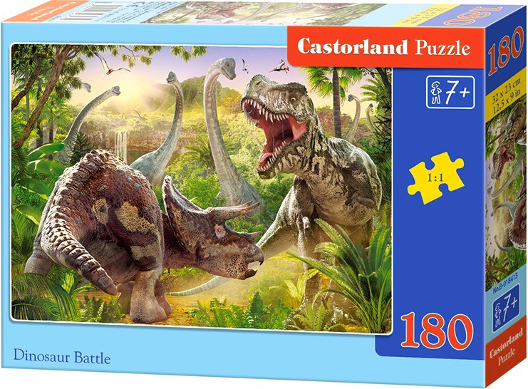 

Пазл Castorland Битва динозавров B-018413