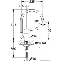 Смеситель Grohe Euroeco Special [33912000]