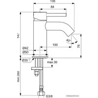 Смеситель Ideal Standard Ceraline BC268AA