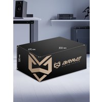 Игровое (геймерское) кресло Brave Hawk (черный)