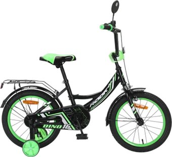 Детский велосипед Rook Dino (16, черный, разобранный)