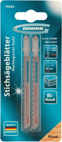 Набор пильных полотен GROSS 78282