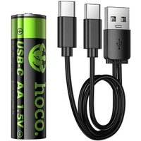 Аккумулятор Hoco JA3 AA 3200mWh/1.5V + кабель USB Type-C (2 шт)