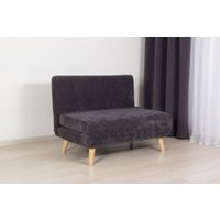 Диван DiArt Элли 1000 (велюр Sensey graphite/ножки светлые)