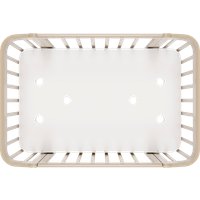 Кроватка-трансформер Incanto Mimi-ЮГ с автоспинкой и маятником KR-0182/2 (кашемир)