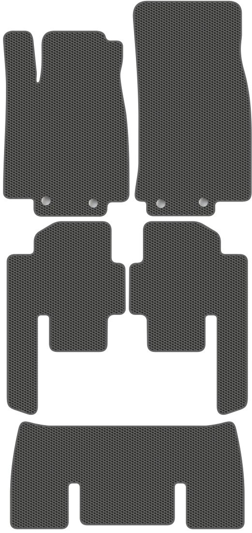 

Комплект ковриков для авто Alicosta Mercedes-Benz R-Class I (минивэн / W251, W251,V251) +3 ряд 2005 - 2013 (серый)