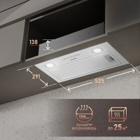 Кухонная вытяжка Weissgauff Fiona 60 X