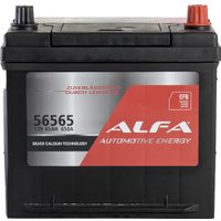 Автомобильный аккумулятор ALFA Asia EFB R+ (65 А·ч)