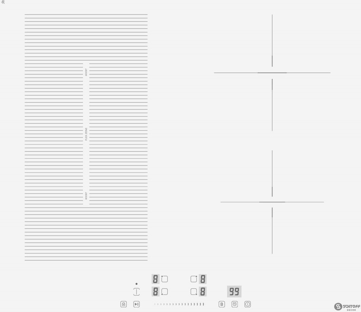 

Варочная панель Schtoff I6S07B Cold White