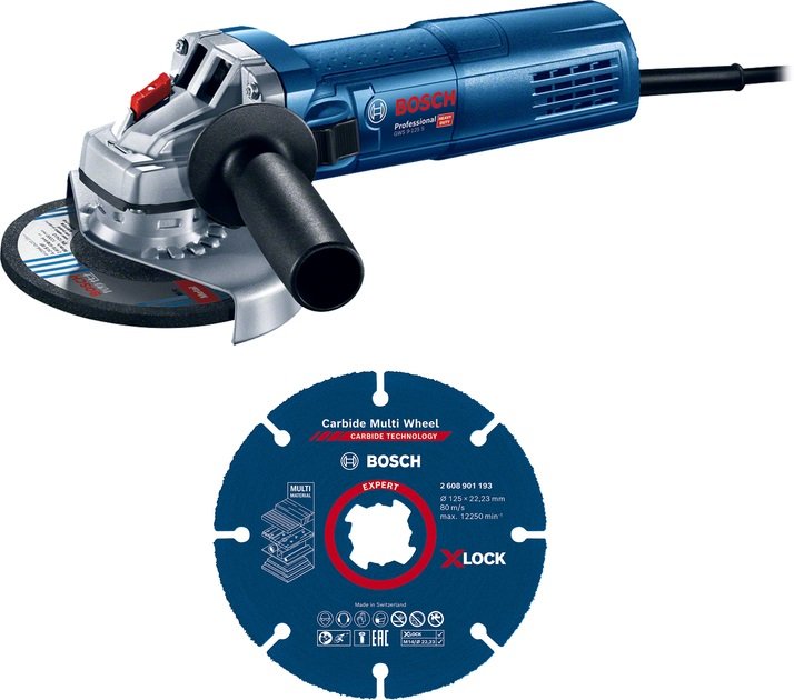 

Угловая шлифмашина Bosch GWS 9-125 S Professional 0615990N3G
