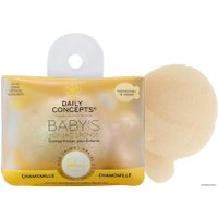 Губка детская Daily Concepts Your Baby's First Sponge Chamomille DC28