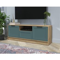 Тумба Интерлиния ТВ Концепт Тренд КТ-ТВ3-50 (дуб золотой/верде)