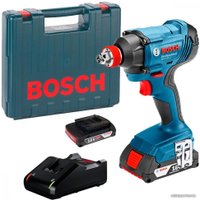 Гайковерт Bosch GDX 180-Li Professional 06019G5223 (с 2-мя АКБ, кейс)