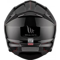 Мотошлем MT Helmets Genesis SV Solid A1 (XXL, черный глянцевый) в Орше