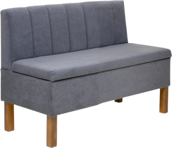 Диван Sundays Лео 132 (велюр серый)