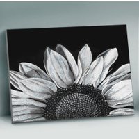 Картина по номерам ILikeGift Подсолнух на черном фоне BQH0003 в Бресте