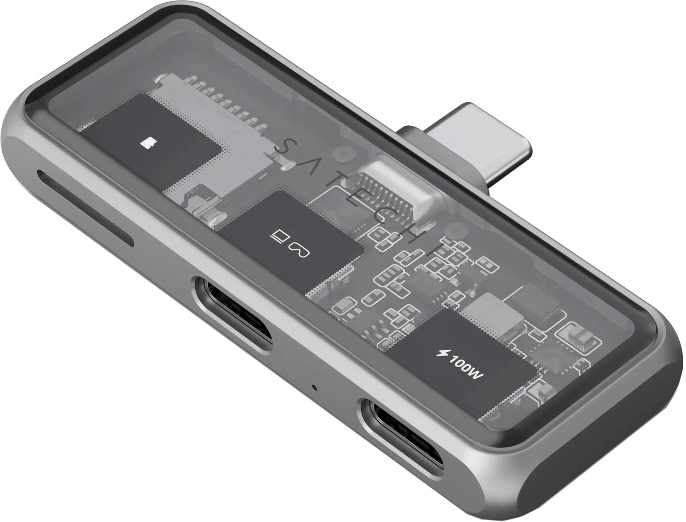 

Док-станция Satechi Mobile XR Hub with microSD Reader ST-HXRSDM (серый)