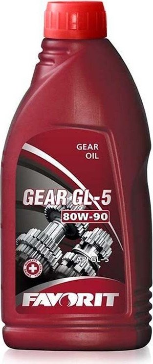 Трансмиссионное масло Favorit Gear SAE 80W-90 API GL-4 1л