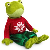 Классическая игрушка BUDI BASA Жорик Кваковский в свитере с орнаментом Kva16-11