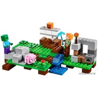 Конструктор LEGO Minecraft 21123 Железный голем